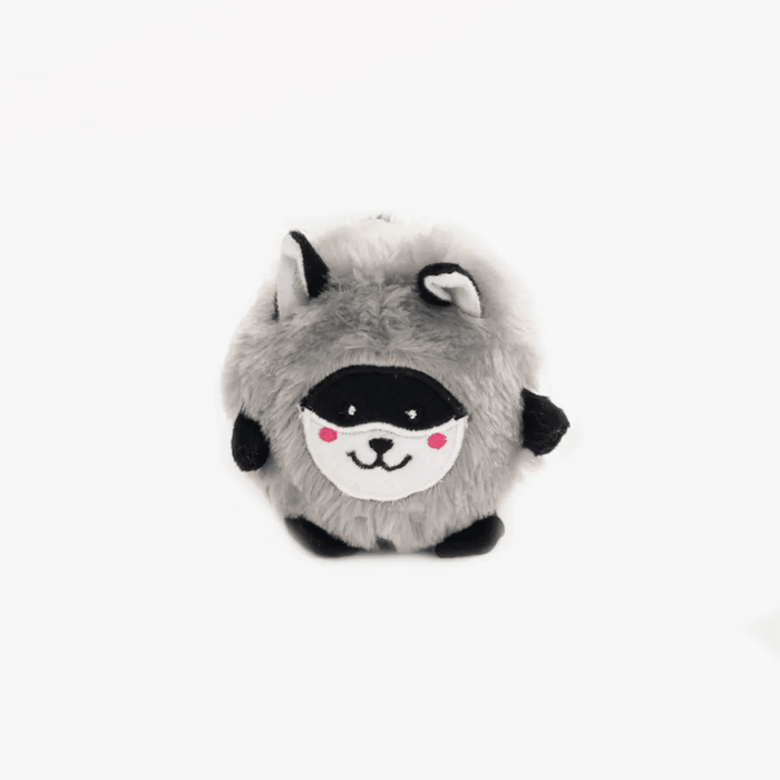 Dogtraining101 Retail Super Store Zippy Paws Bushy Throw Racoon