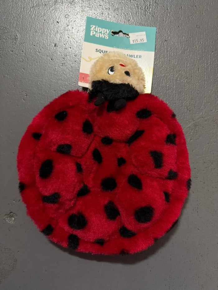 Zippy Paws Zippy Paws Squeaky Crawler - Ladybug